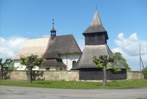 Kirche St. Margareta - Kirche und hölzerner Glockenturm, Quelle: Společná Cidlina, o.s.
