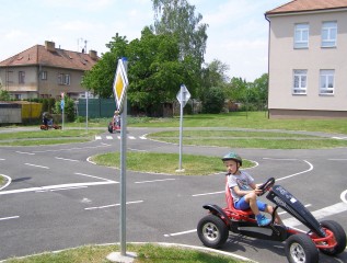 Dětské dopravní hřiště zdroj: Zámek Zruč nad Sázavou