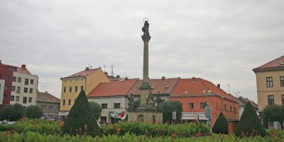 Nový Bydžov - Plague pillar. 