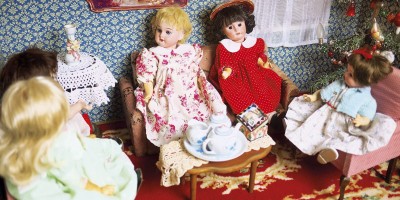 Museum of dollhouses, dolls and prams. 