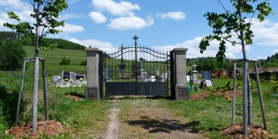 Šanov u Červené Vody - cimetière. 