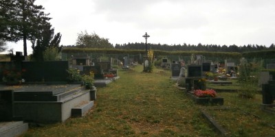 Hoješín - cemetery. 