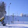 Ski areál Sedloňov. 