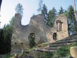 Pořešín - zřícenina hradu a muzeum
